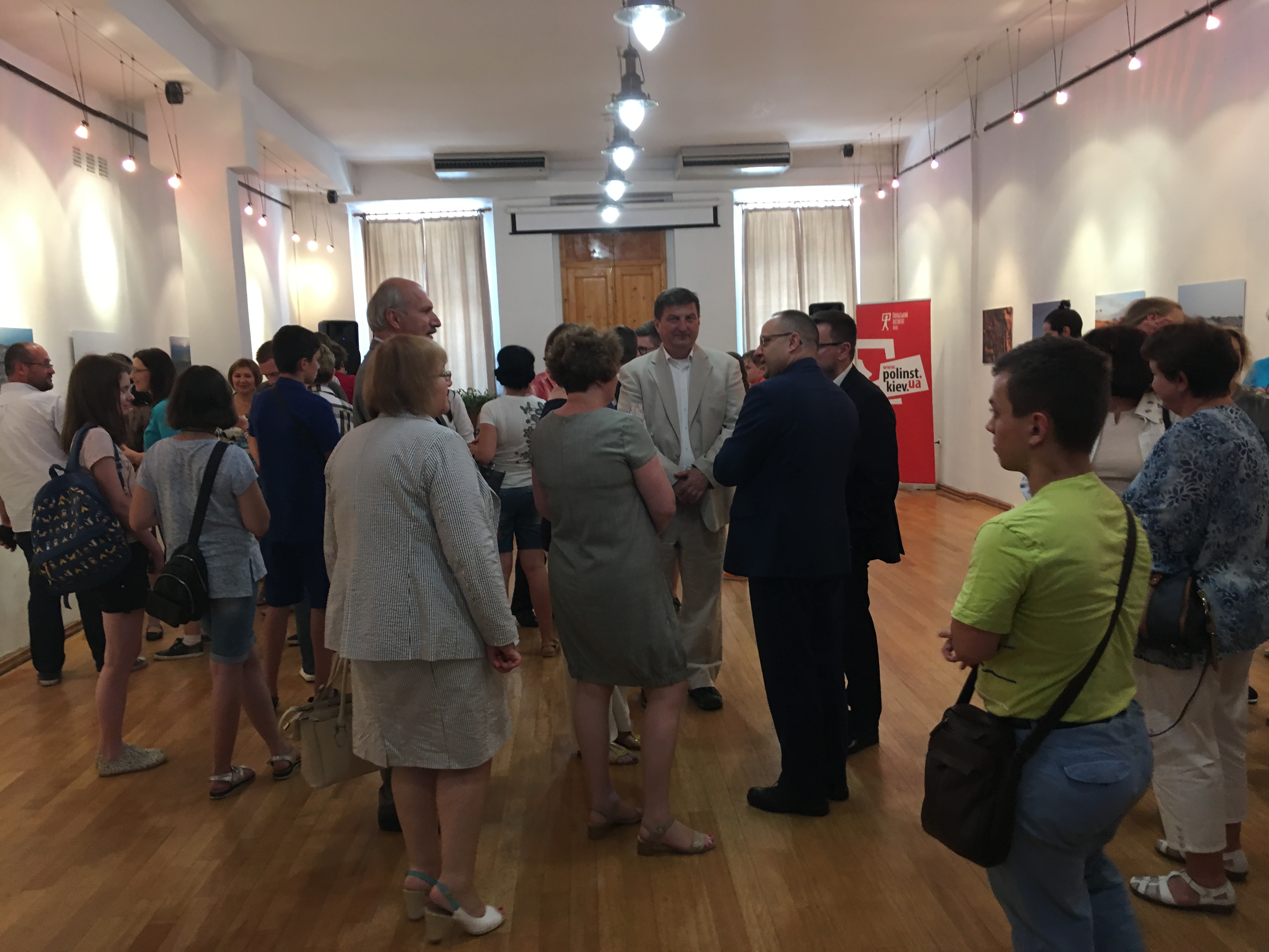 Opening of the photography exhibition in Odessa