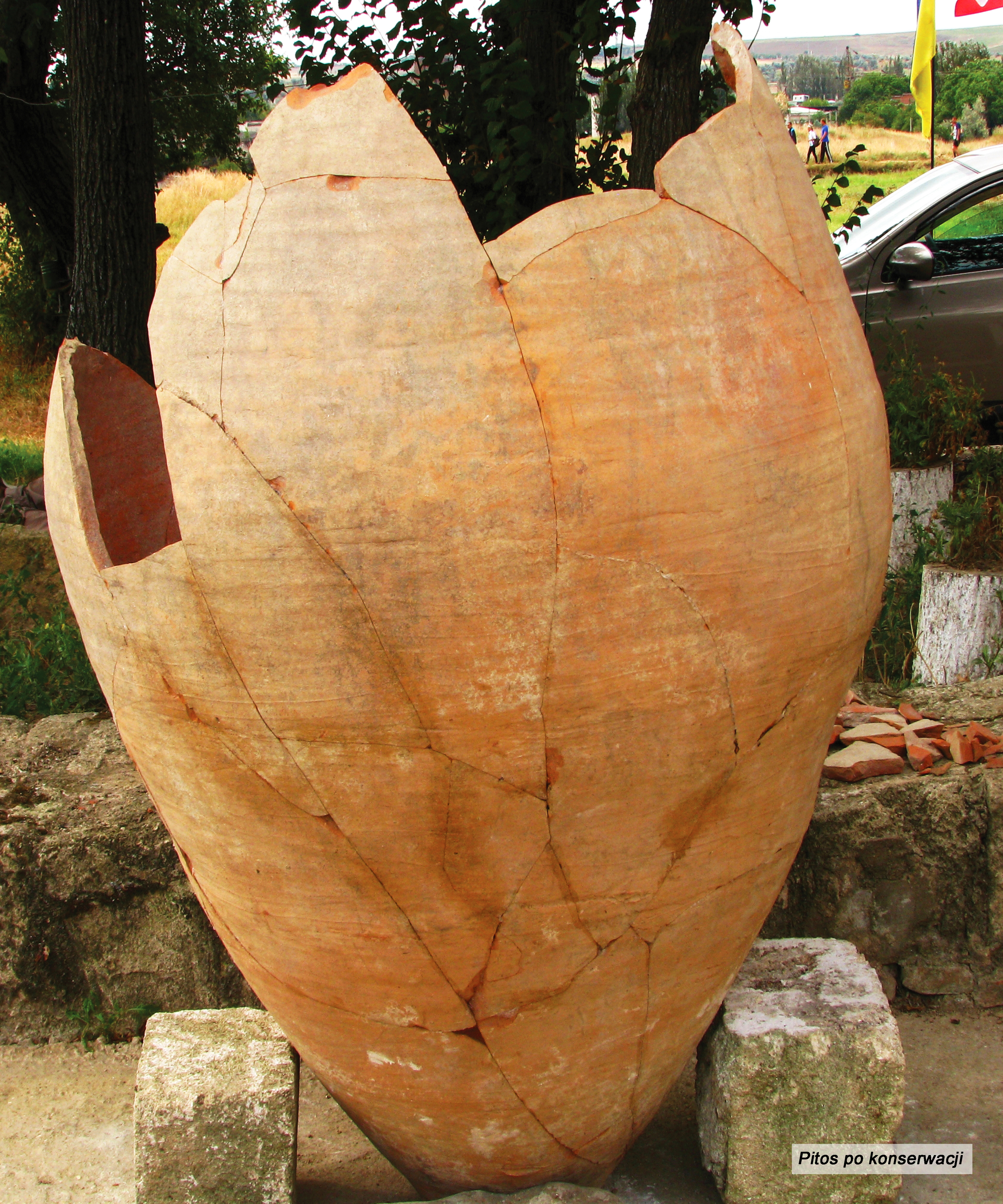Pithos after reconstruction