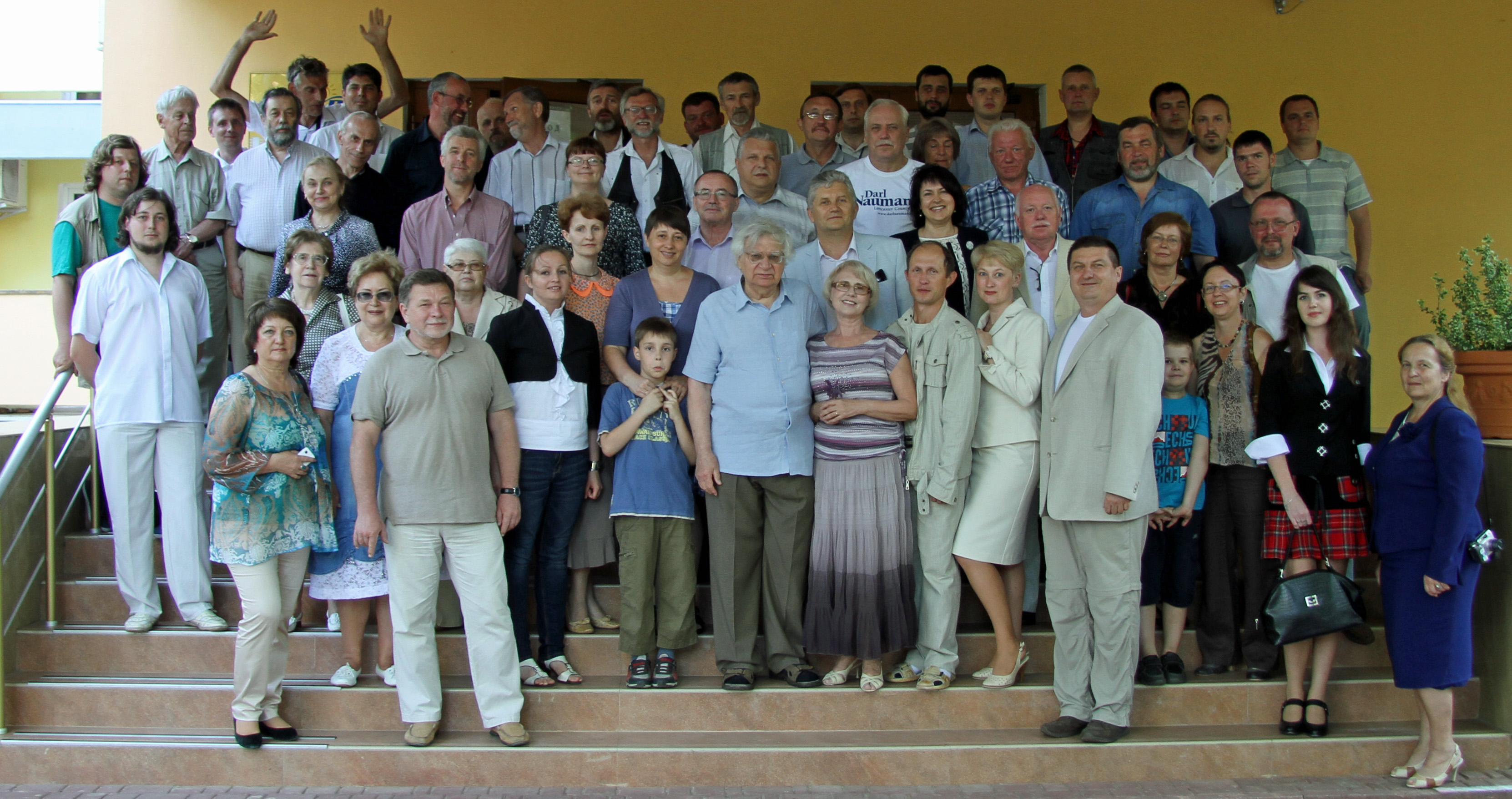 Members of the "Bosporan Raeding", Kerch, 23 May 2013