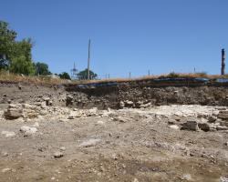 General view of the trench, May 20 2013